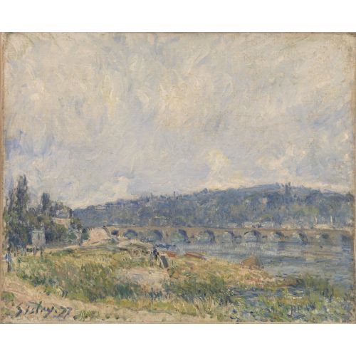 Alfred Sisley, Sevres Köprüsü Alfred Sisley, Sevres Köprüsü