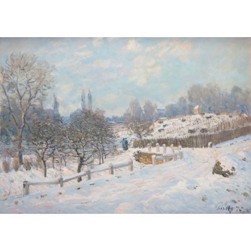 Alfred Sisley, Karda Sokak Louveciennes