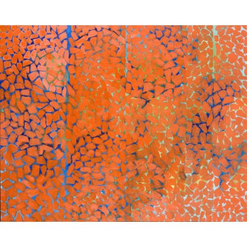 Alma Thomas, Autumn Leaves Fluttering In The Breeze Alma Thomas, Autumn Leaves Fluttering In The Breeze