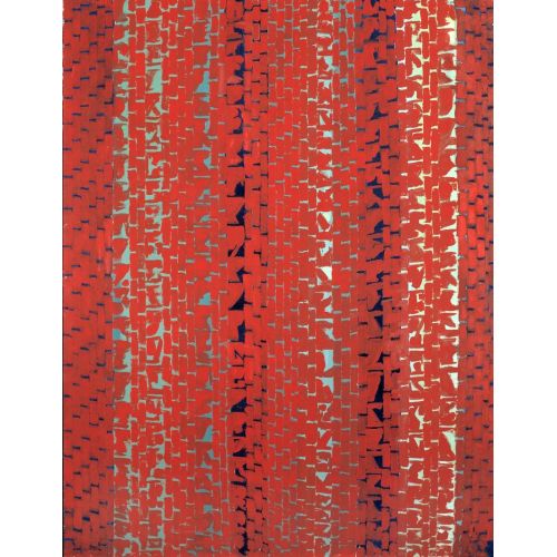 Alma Thomas, Red Sunset, Old Pond Concerto