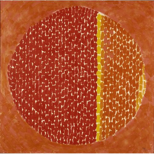 Alma Thomas, Snoopy Sees Earth Wrapped In Sunset