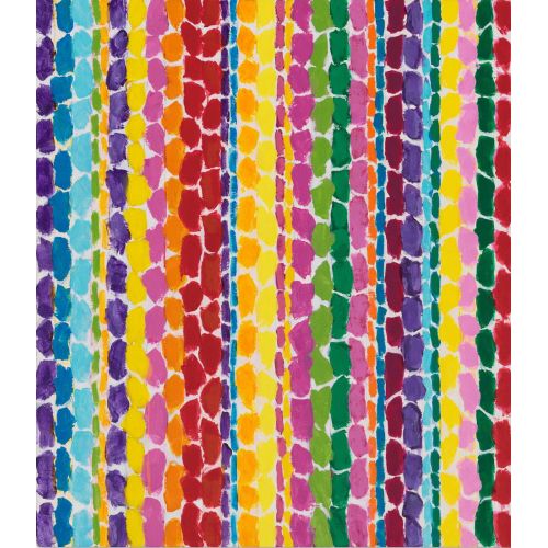 Alma Thomas, İlkbahar Güneşinde Laleler