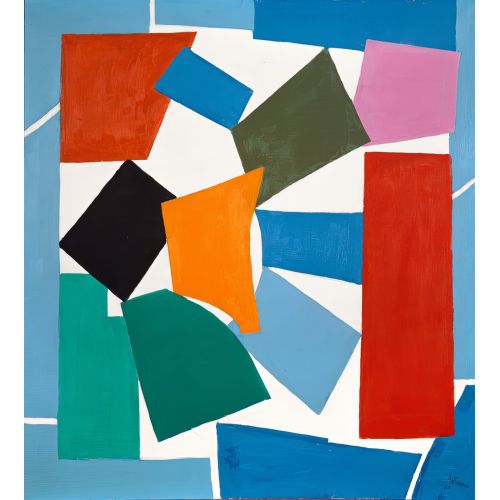 Alma Thomas, Watusi Hard Edge, 1963