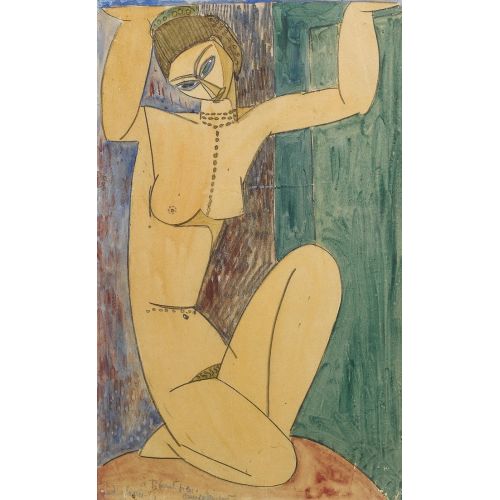 Amedeo Modigliani, Cariatide II Amedeo Modigliani, Cariatide II