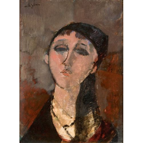 Amedeo Modigliani, Bir Genç Kız Louise Portresi Amedeo Modigliani, Bir Genç Kız Louise Portresi