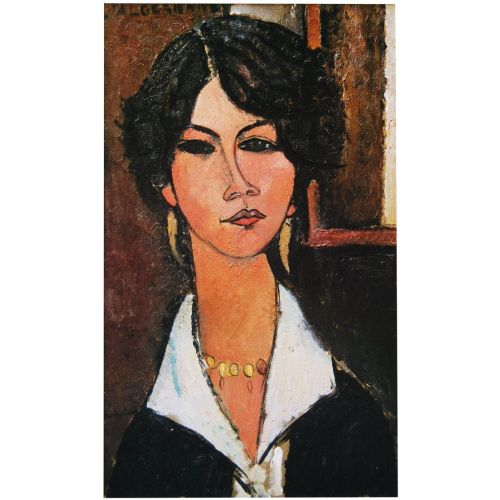 Amedeo Modigliani, Şapka Ve Kolye İle Jeanne Hebuterne Amedeo Modigliani, Şapka Ve Kolye İle Jeanne Hebuterne