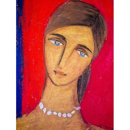 Amedeo Modigliani, İlhamlı Boyama Amedeo Modigliani, İlhamlı Boyama