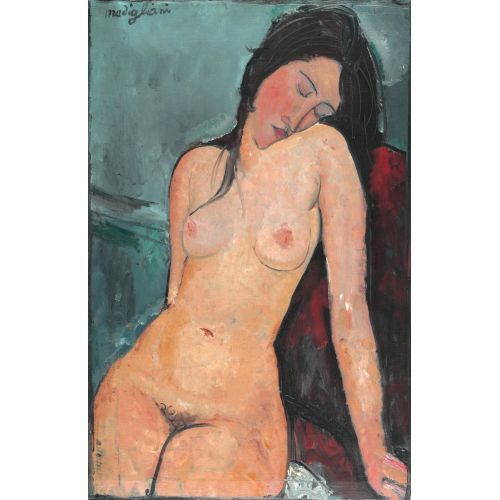 Amedeo Modigliani, Çıplak Kadın Vuitton Vakfı Paris Amedeo Modigliani, Çıplak Kadın Vuitton Vakfı Paris