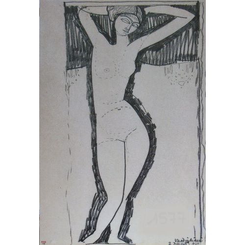 Amedeo Modigliani, Çıplak Amedeo Modigliani, Çıplak