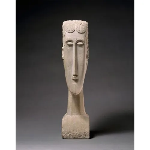 Amedeo Modigliani, Womans Head Expressionism Art Movements Amedeo Modigliani, Womans HeadThis artwork by Amedeo Modigliani