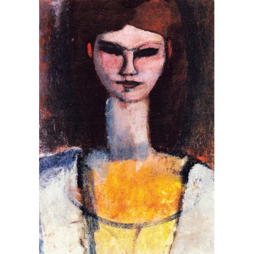 Amedeo Modigliani, Genç Bir Kadının Büstü Amedeo Modigliani, Genç Bir Kadının Büstü