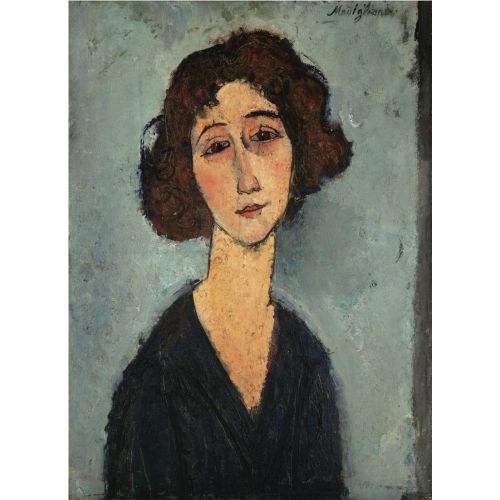 Amedeo Modigliani, Genç Kadın Amedeo Modigliani, Genç Kadın