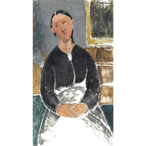 Amedeo Modigliani, Hizmet Veren Kadın Diğer Adı: La Fantesca Amedeo Modigliani, Hizmet Veren Kadın Diğer Adı: La Fantesca