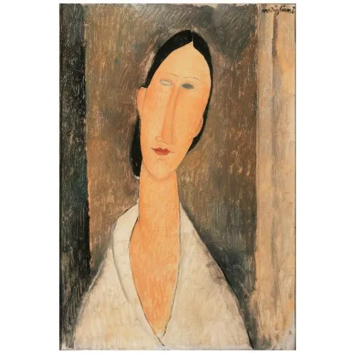 Amedeo Modigliani, Hanka Zborowska Expressionism Art Movements Amedeo Modigliani, Hanka ZborowskaSubject of the work: A portrait