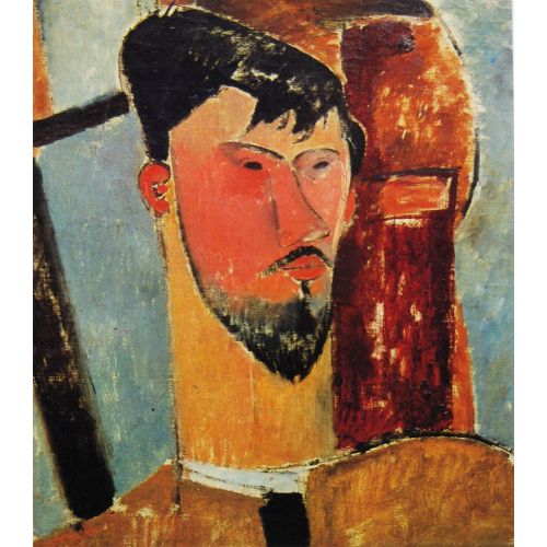Amedeo Modigliani, El Yüzünde Portre LunII Amedeo Modigliani, El Yüzünde Portre LunII