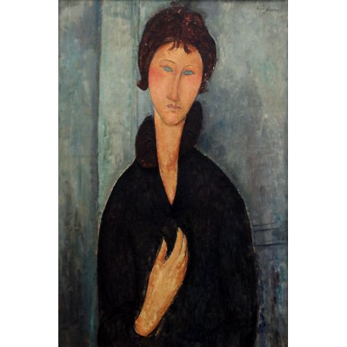 Amedeo Modigliani, Donna Con Occhi Blu Expressionism Amedeo Modigliani, Donna Con Occhi Blu Expressionism Art Movements Amedeo Modigliani, Donna con Occhi BluAmedeo Modiglianis