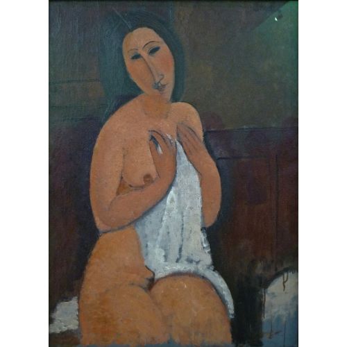 Amedeo Modigliani, Nu Assis