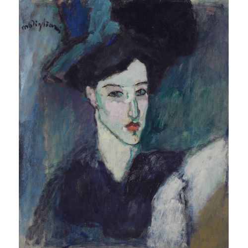 Amedeo Modigliani, La Juive Amedeo Modigliani, La Juive