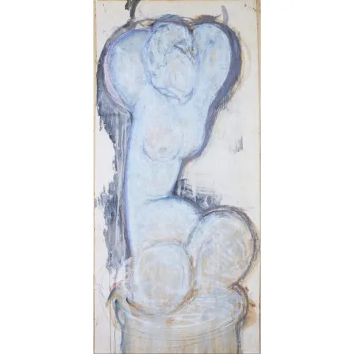 Amedeo Modigliani, Caryatid III Expressionism Amedeo Modigliani, CaryatidIII Expressionism Art Movements Amedeo Modigliani, Caryatid IIIAmedeo Modiglianis artwork Caryatid