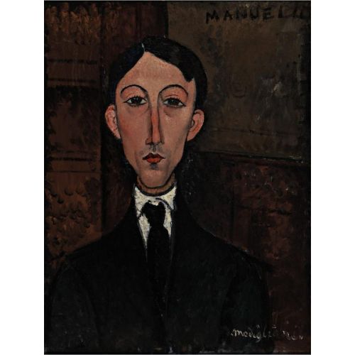 Amedeo Modigliani, Buste De Manuel Humbert