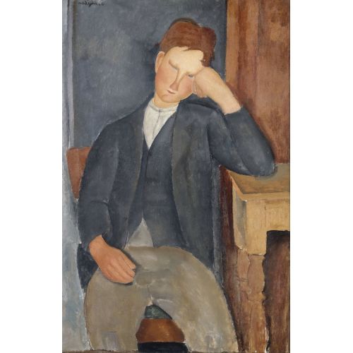 Amedeo Modigliani, Genç Çırak Amedeo Modigliani, Genç Çırak