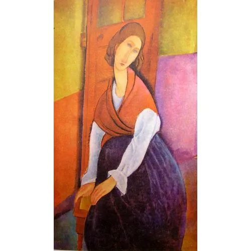 Amedeo Modigliani, Portrait Of Jeanne Hebuterne Expressionism Art Movements Amedeo Modigliani, Portrait of Jeanne