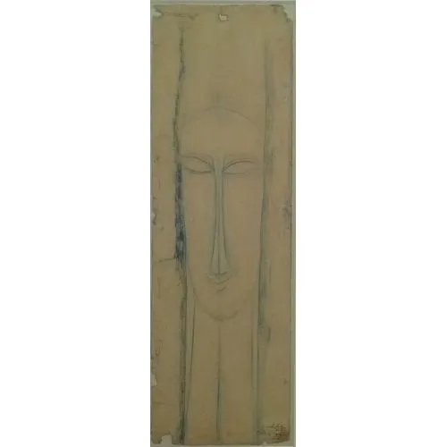 Amedeo Modigliani, Sketch Expressionism Art Movements Amedeo Modigliani, SketchThis artwork by Amedeo Modigliani is a sketch. The