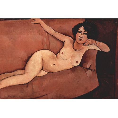 Amedeo Modigliani, Nude On Sofa, Almaisa