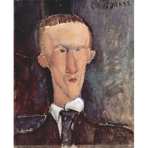 Amedeo Modigliani, Blaise Cendrars Portresi Amedeo Modigliani, Blaise Cendrars Portresi