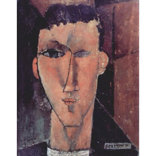 Amedeo Modigliani, Portrait Of Raymond Radiguet Amedeo Modigliani, Portrait Of Raymond Radiguet