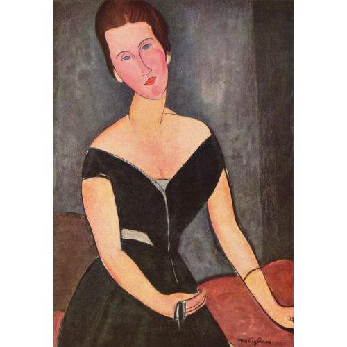 Amedeo Modigliani, Portrait De Madame Georges Van Muyden