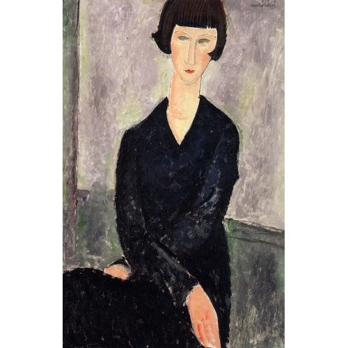 Amedeo Modigliani, Fernande Barrey Expressionism Art Movements Amedeo Modigliani, Fernande BarreyFernande Barrey is a portrait