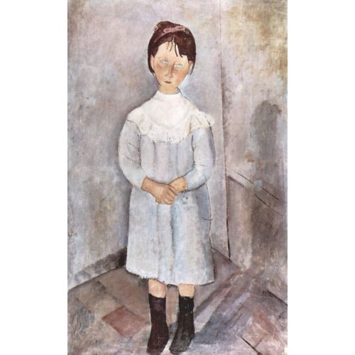Amedeo Modigliani, Little Girl In Blue