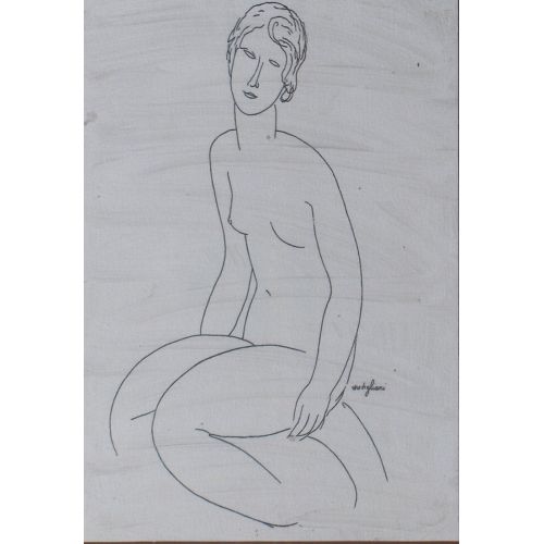 Amedeo Modigliani, Eskiz Amedeo Modigliani, Eskiz