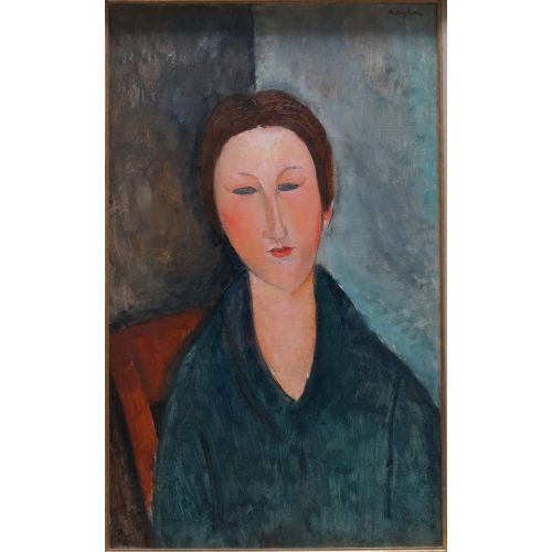 Amedeo Modigliani, Genç Bir Kızın Büstü Matmazel Marthe Amedeo Modigliani, Genç Bir Kızın Büstü Matmazel Marthe