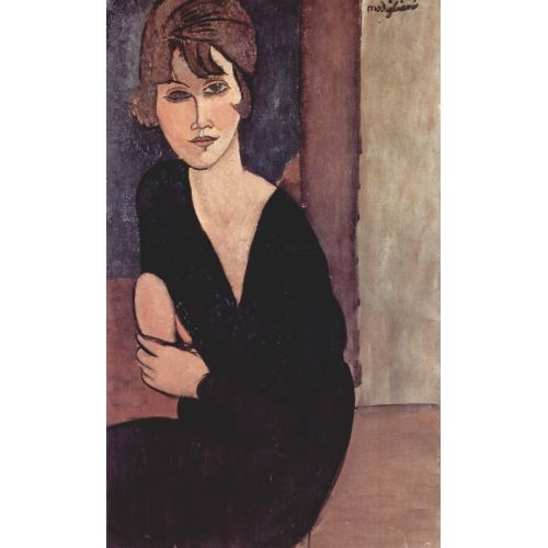 Amedeo Modigliani, Portrait Of Madame Reynouard Amedeo Modigliani, Portrait Of Madame Reynouard