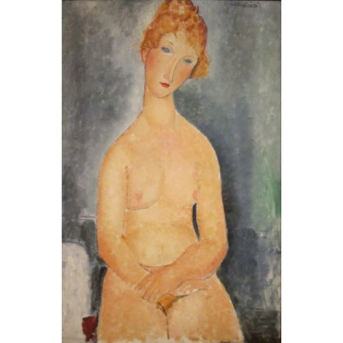 Amedeo Modigliani, Seated Nude Amedeo Modigliani, Seated Nude