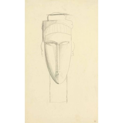 Amedeo Modigliani, Cariatide Başı Amedeo Modigliani, Cariatide Başı