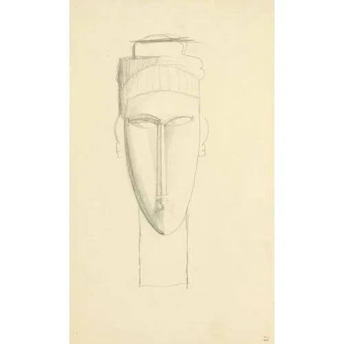 Amedeo Modigliani, Tete De Cariatide Expressionism Amedeo Modigliani, Tete De Cariatide Expressionism Art Movements Amedeo Modigliani, Tete de CariatideThis artwork by Amedeo