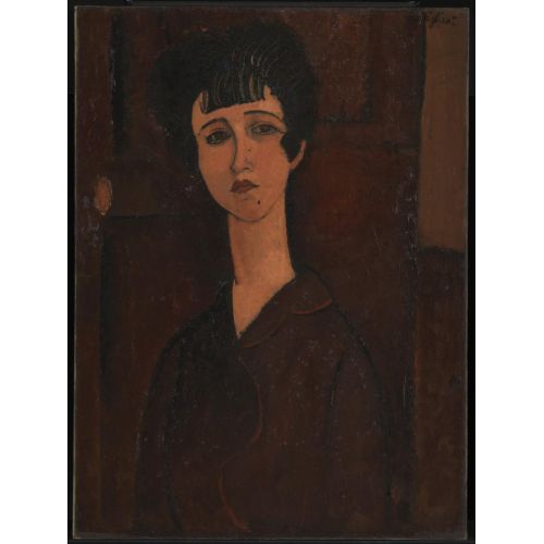 Amedeo Modigliani, Bir Kızın Portresi Amedeo Modigliani, Bir Kızın Portresi