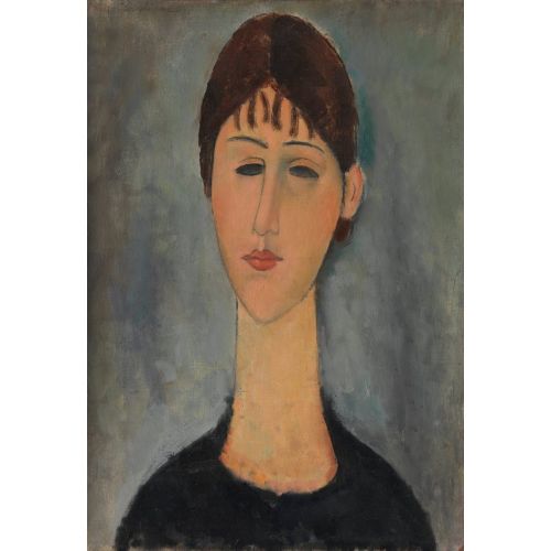 Amedeo Modigliani, Portrait Of Mme Zborowska Amedeo Modigliani, Portrait Of Mme Zborowska