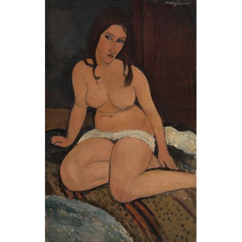 Amedeo Modigliani, Nudo Seduto