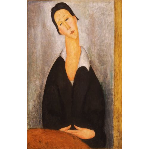 Amedeo Modigliani, İtalyan Portresi Polonyalı Bir Kadın Amedeo Modigliani, İtalyan Portresi Polonyalı Bir Kadın