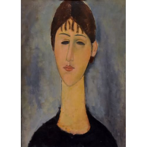 Amedeo Modigliani, Genç Kadın Amedeo Modigliani, Genç Kadın