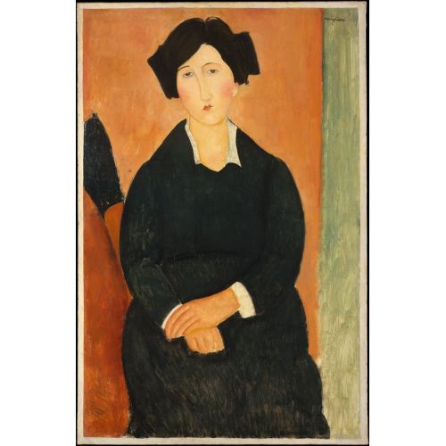 Amedeo Modigliani, İtalyan Kadın Amedeo Modigliani, İtalyan Kadın