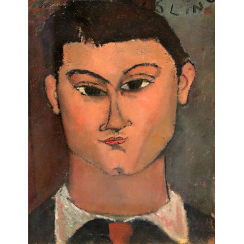 Amedeo Modigliani, Ritratto Del Pittore Moise Kisling Amedeo Modigliani, Ritratto Del Pittore Moise Kisling