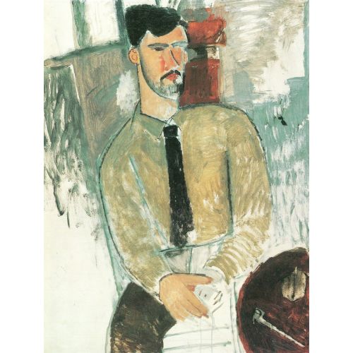 Amedeo Modigliani, Henri Laurens Portresi Amedeo Modigliani, Henri Laurens Portresi