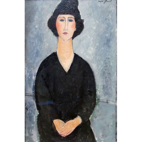 Amedeo Modigliani, Donna In Nero
