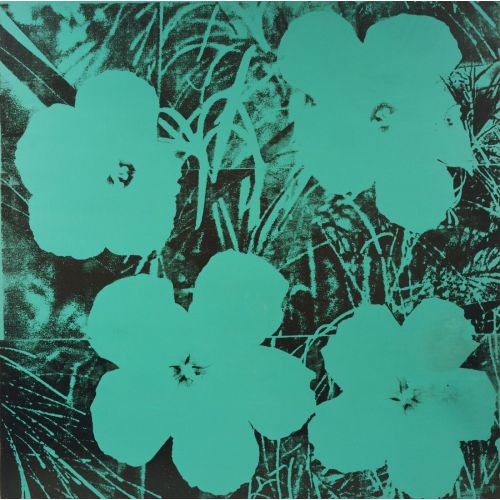 Andy Warhol, Flowers 6 Andy Warhol, Flowers 6