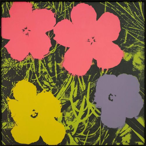 Andy Warhol, Flowers 7 Andy Warhol, Flowers 7